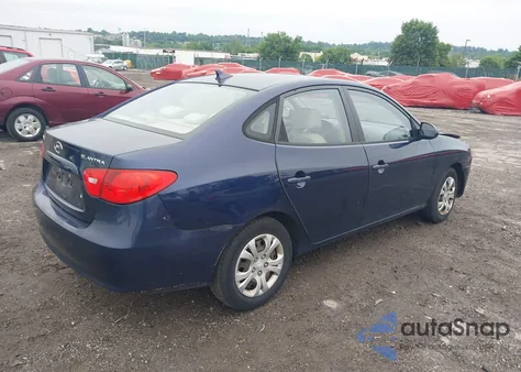 2009 Hyundai Elantra Gls z USA, uszkodzony, nr VIN KMHDU46D19U823660